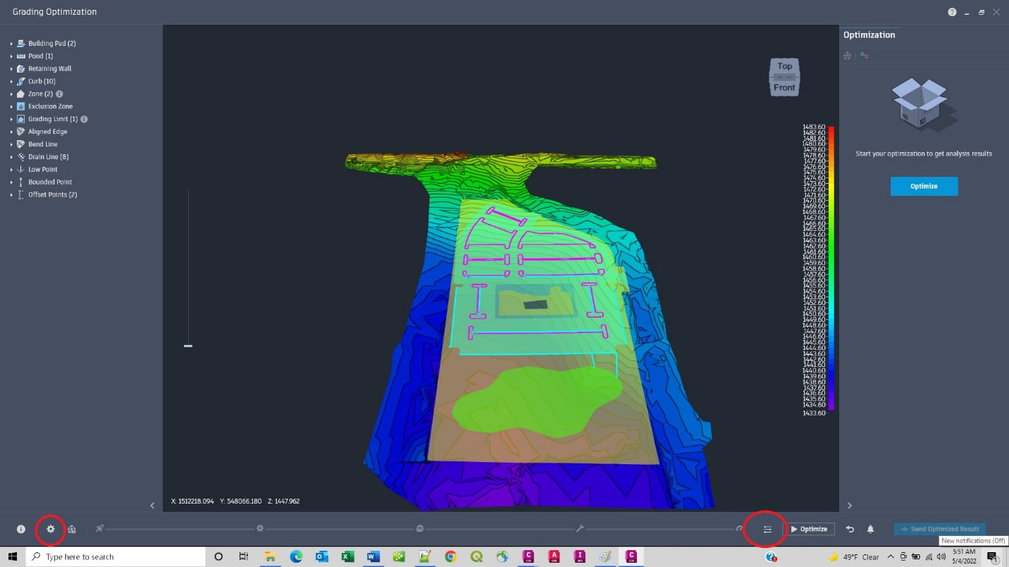 Optimizer Civil 3D